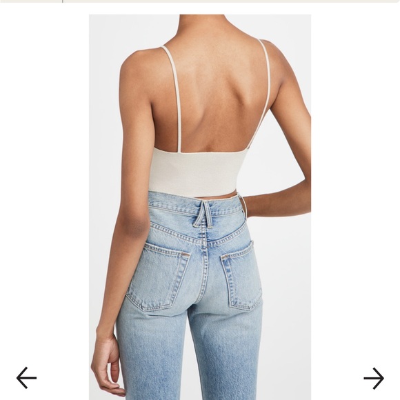 DION LEE Density Scoop Tank Top - in wheat - Picture 8 of 8